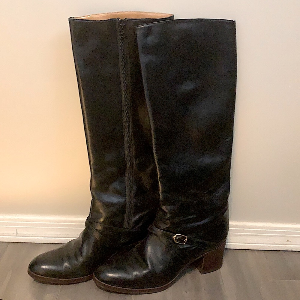 VGUC-Made in Spain leather riding style boots